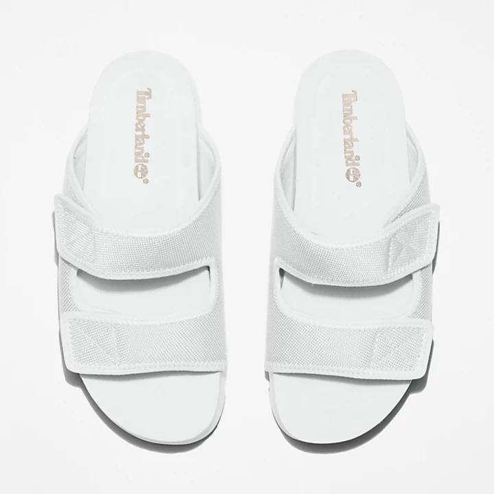 Timberland Santa Monica Sunrise Double-Strap Sandal for Women in White