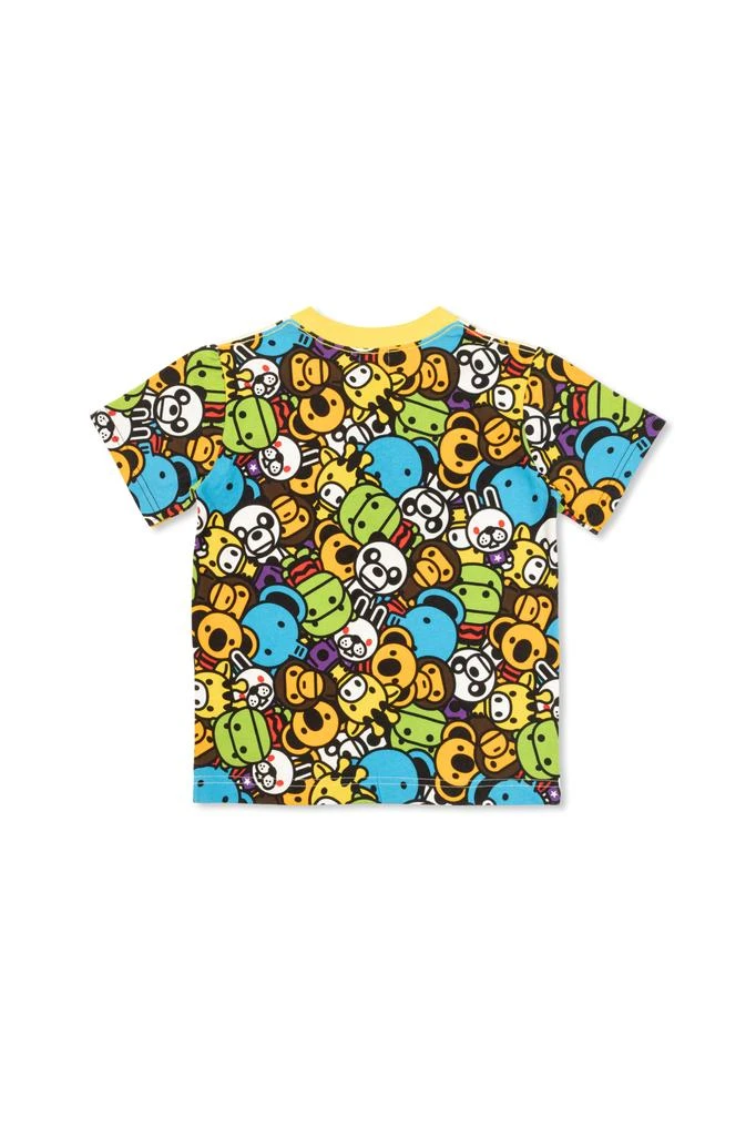 A BATHING APE® Kids T-shirt with print 2