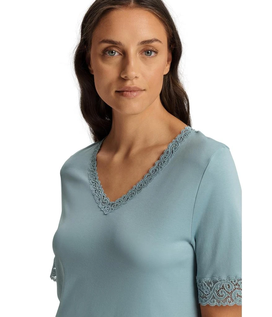 Hanro Moments Short Sleeve Nightgown 3