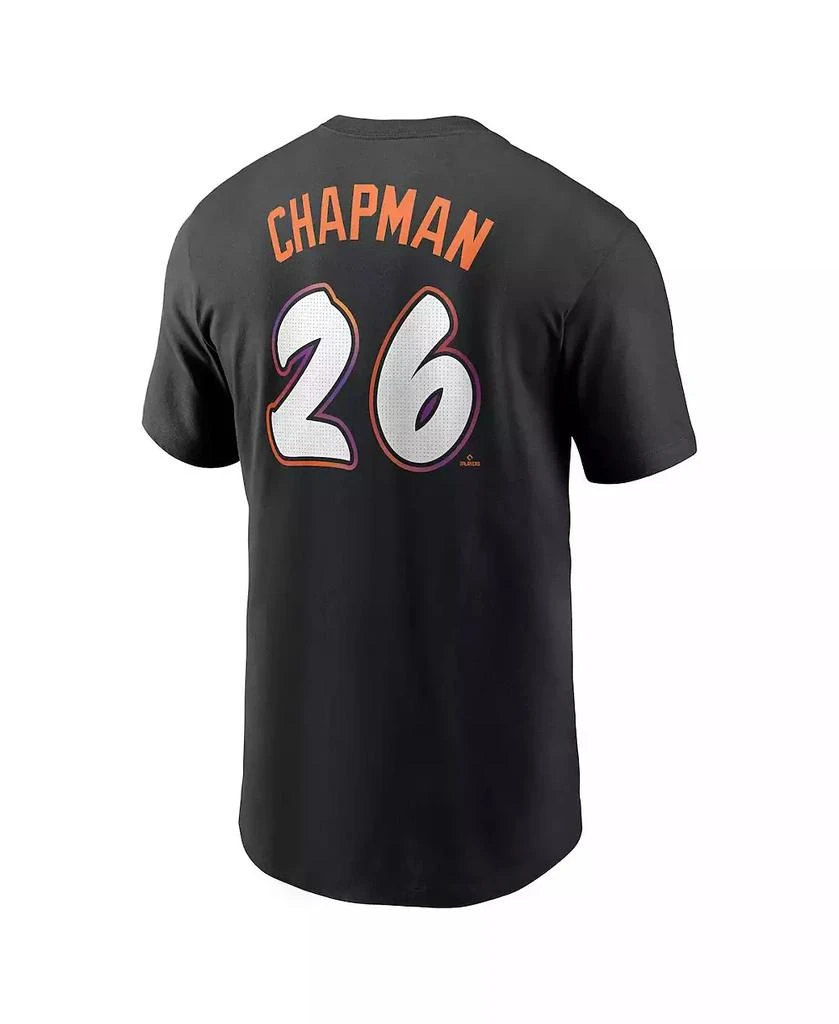 NIKE Men's Matt Chapman Anthracite San Francisco Giants 2025 City Connect Fuse Name Number T-Shirt 3