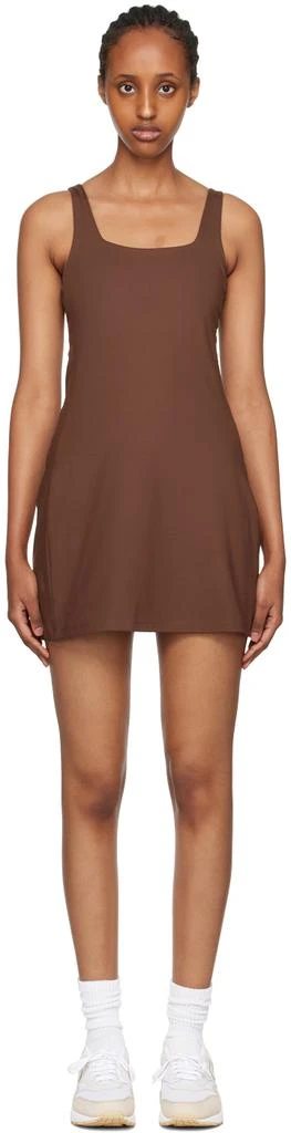 Girlfriend Collective Brown Tommy Dress 1