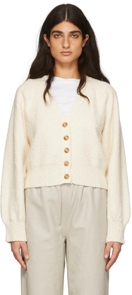 HOUSE OF DAGMAR Off-White Megan Cardigan