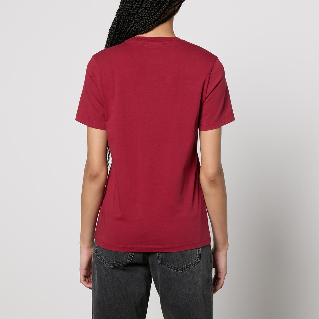 Maison Kitsune Fox Head Patch Cotton-Jersey T-Shirt