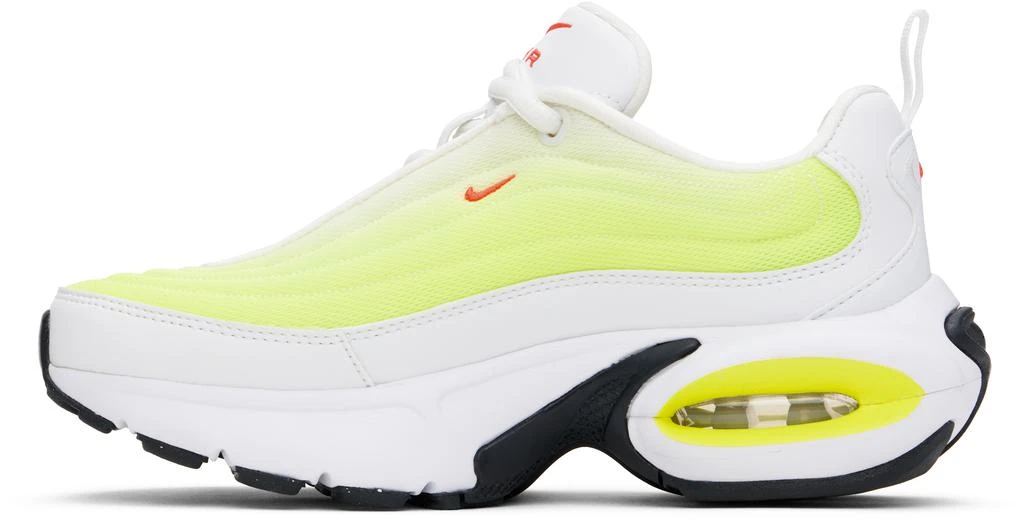NIKE White & Yellow Air Max Portal Sneakers 3
