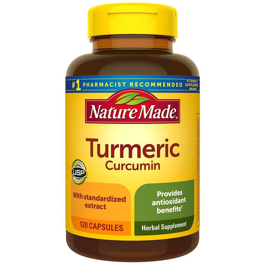 Nature Made Turmeric Curcumin 500 mg Capsules 1