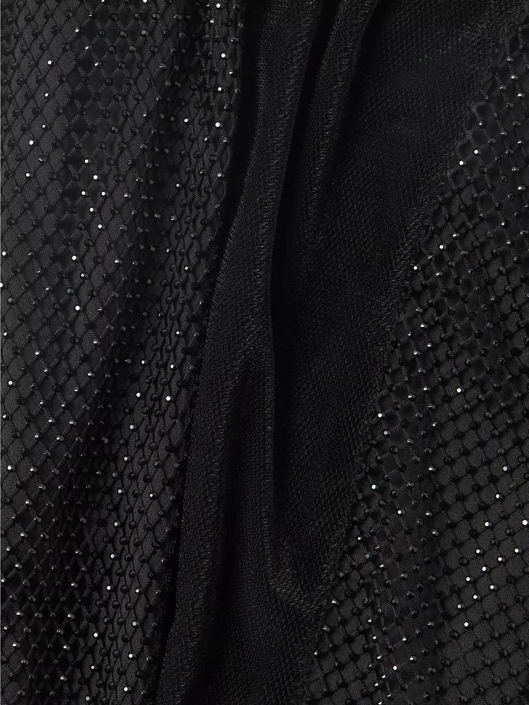Donna Karan Social Occasion Velvet & Mesh Cocktail Dress 6