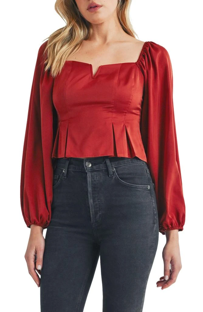 Lush Pleated Top 1