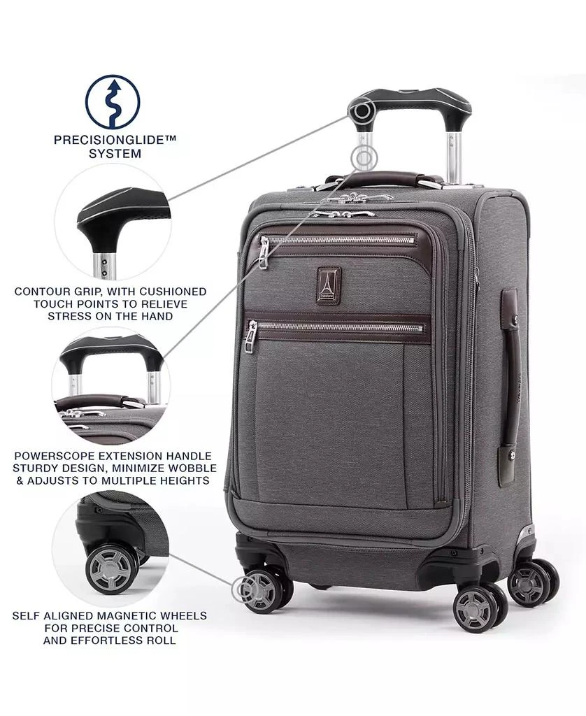 Travelpro Platinum Elite 20" Business Plus Softside Carry-On Spinner 14