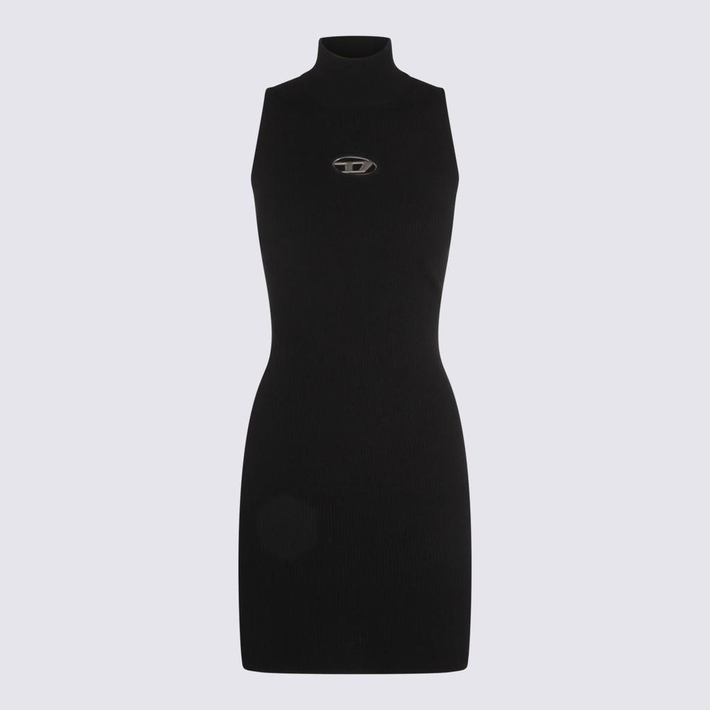 Diesel ★ M-Onerva Short Dress with Cut-Out and Logo Plaque M-ONERVA Woman: Short dress with cut-out and logo plaque