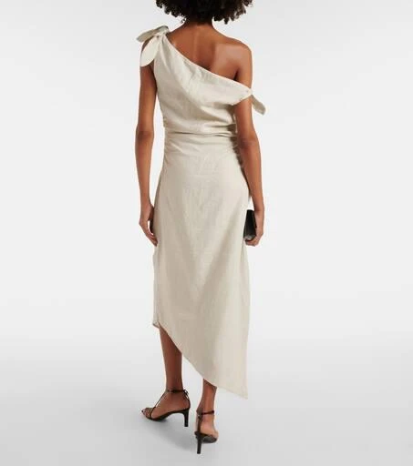 SIR. Affogato linen midi dress 3