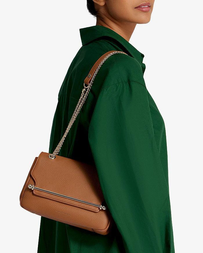 Strathberry East/West Soft Mini Leather Convertible Crossbody 3