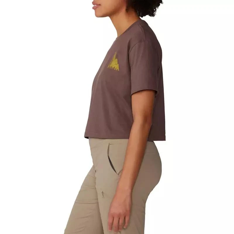 Mountain Hardwear Mountain Hardwear Women's Jagged Peak Boxy Crop Short Sleeve 3