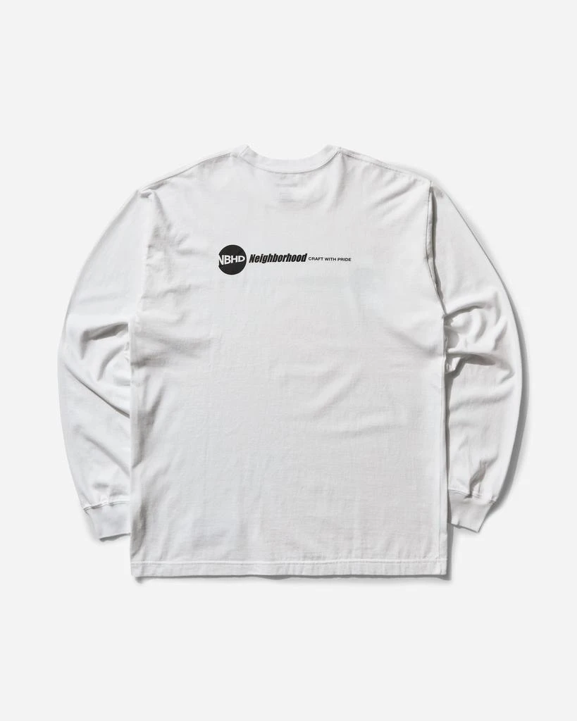 NEIGHBORHOOD Men's Subware LS-3 Longsleeve T-Shirt White 2