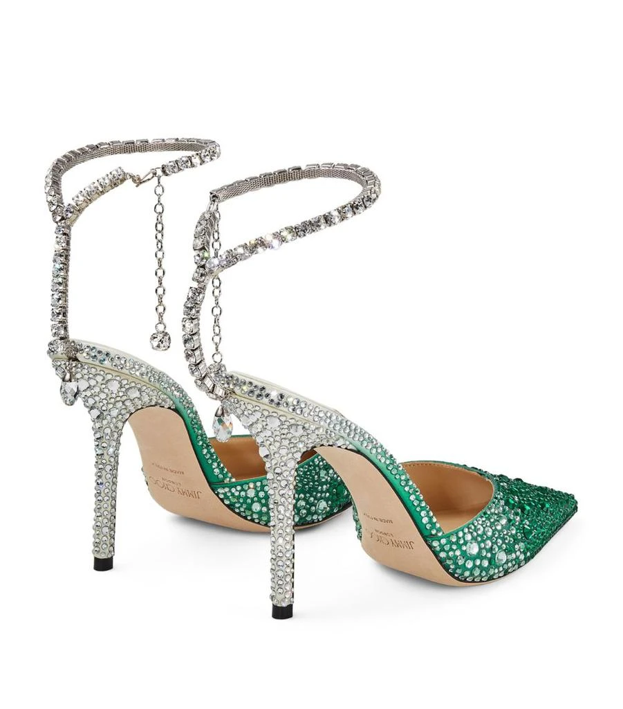 Jimmy Choo Saeda 100 Crystal Embellished Pumps 2
