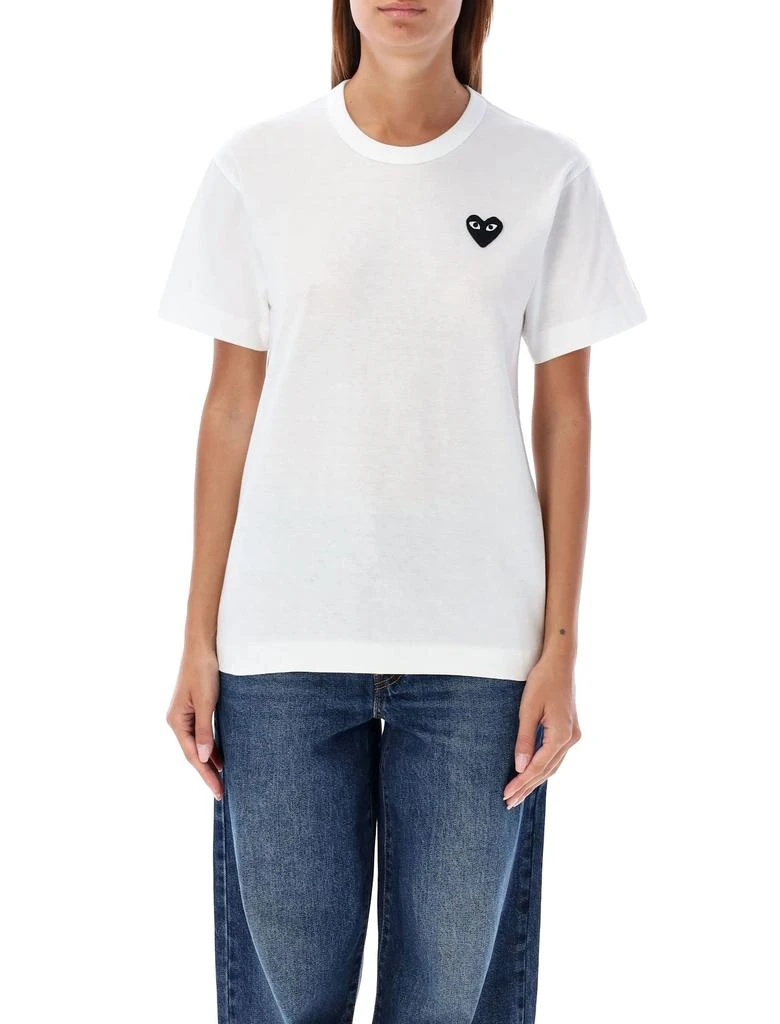 Comme des Garcons Black Heart Patch T-shirt 1