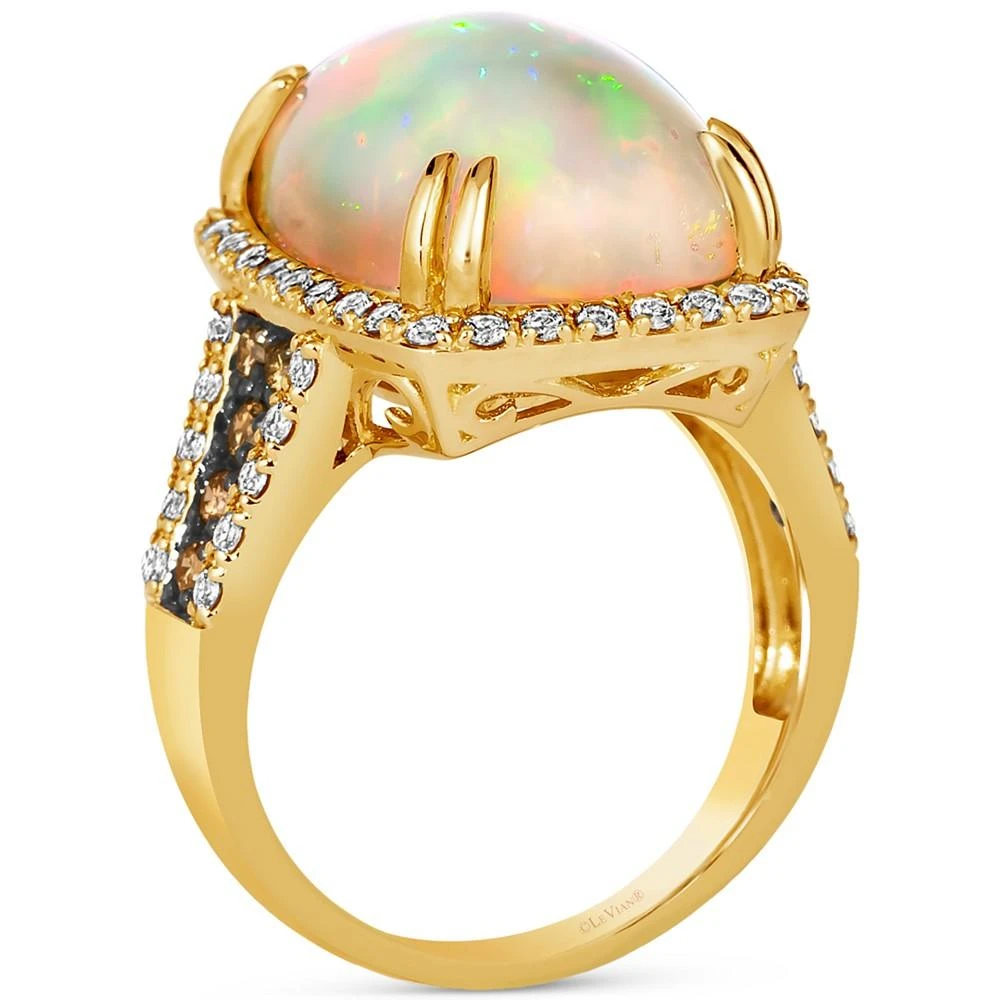 Le Vian Neopolitan Opal (5-1/2 ct. t.w.) & Diamond (3/4 ct. t.w.) Statement Ring in 14k Gold 3