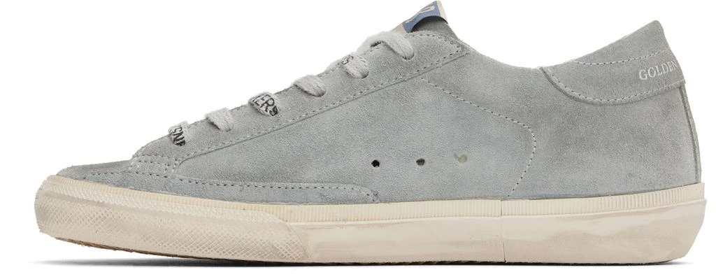 Golden Goose Gray & Pink Super Star Double Foxing Sneakers 3