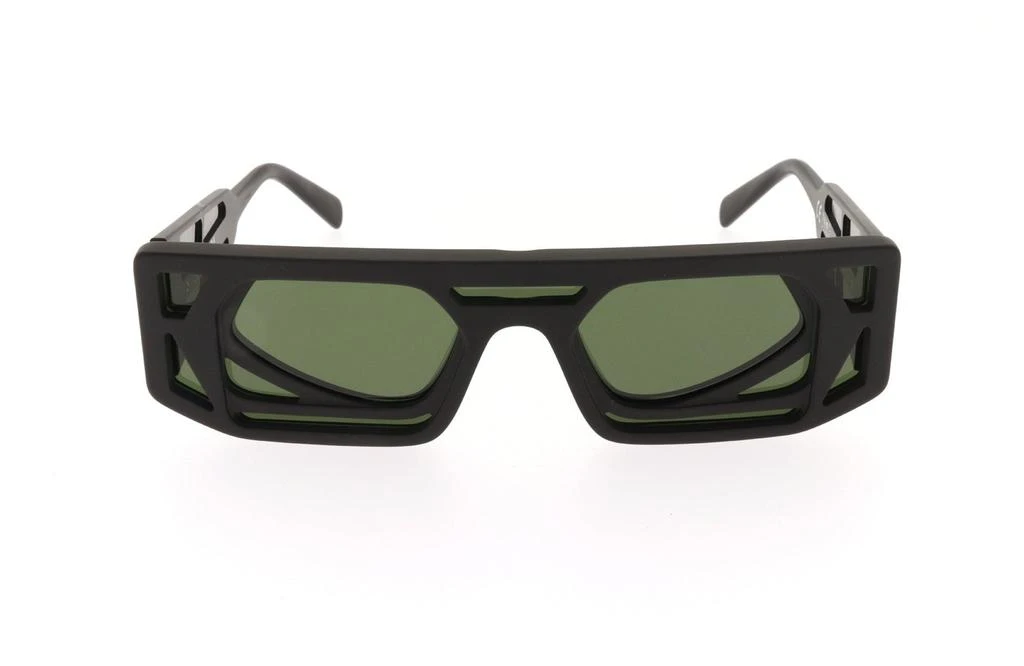 Kuboraum Kuboraum T9 Rectangular Frame Sunglasses 1