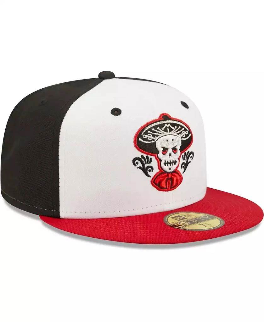 New Era Men's White, Red Mariachis de Nuevo Mexico Copa De La Diversion 59FIFTY Fitted Hat 3
