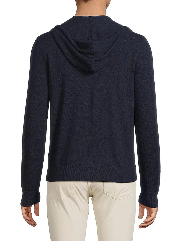 Ralph Lauren Wool-Cashmere Hooded Full-Zip Sweater 5