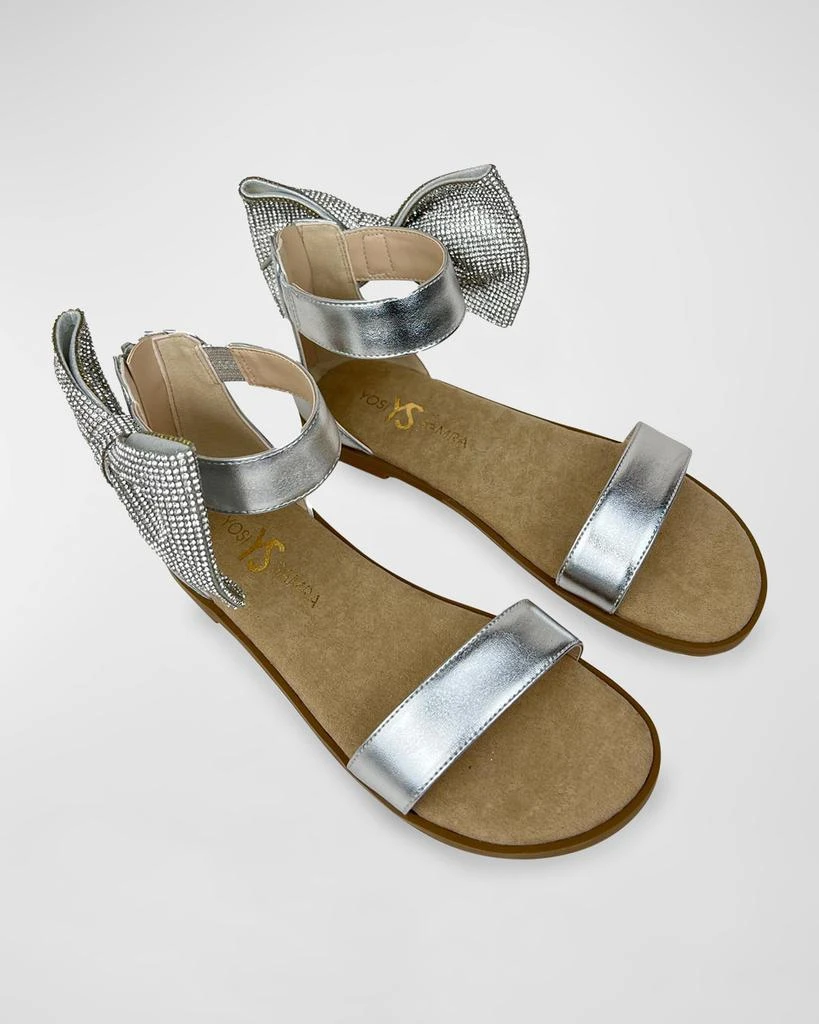 Yosi Samra Girl
s Miss Cambelle Bow Sandal, Toddler/Kids 2