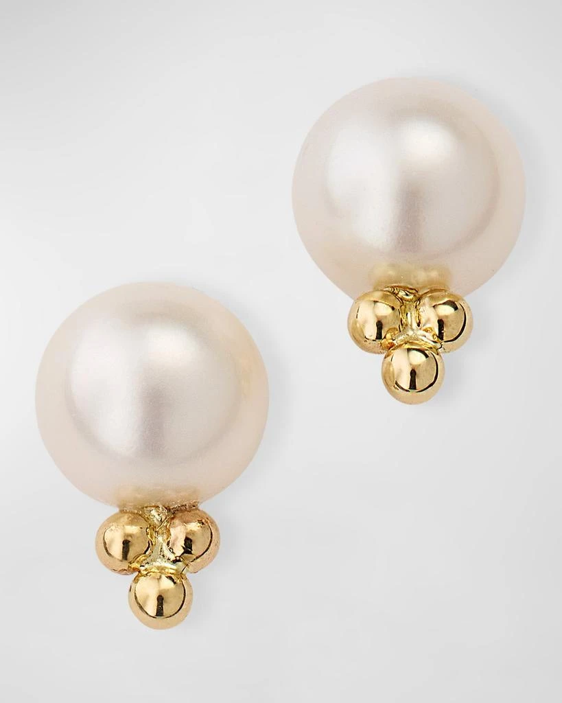 POPPY FINCH Pearl Bubble Trio Earrings 1