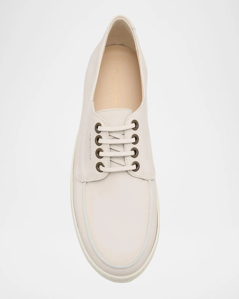 Stuart Weitzman Men's Bristol Leather Boat Shoes 5