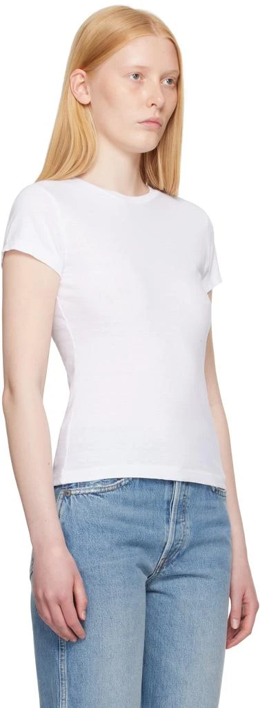 Re/Done White Hanes Edition 1960s Slim T-shirt 2
