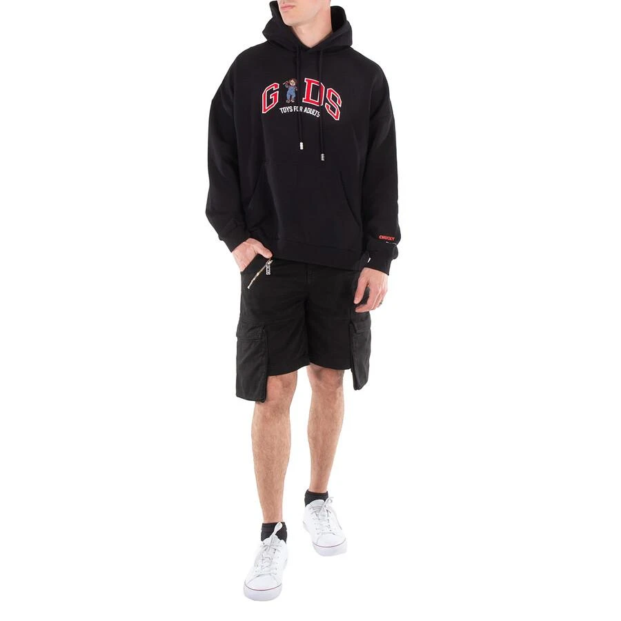 GCDS Chucky Lounge Logo Cotton Hoodie 3