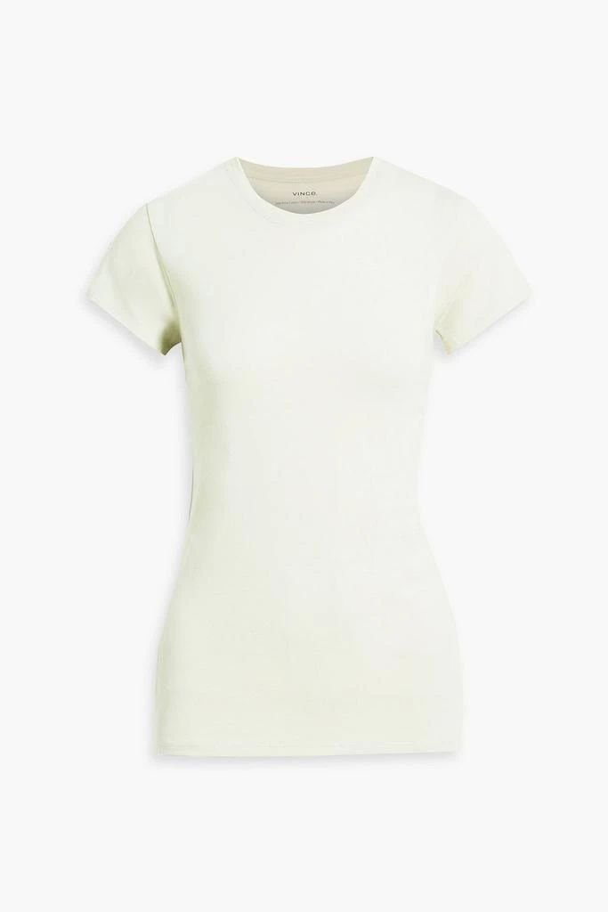 Vince Pima cotton and modal-blend jersey T-shirt 1