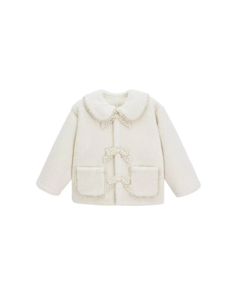 Rylee + Cru Rylee + Cru - Girls
 Sherling Collared Coat