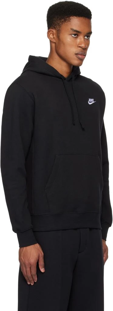 NIKE Black Sportswear Club Hoodie 2