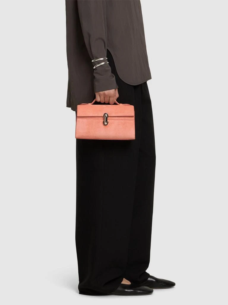 SAVETTE The Symmetry Suede Pochette 1