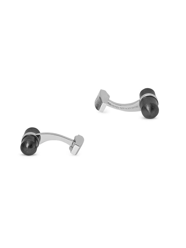 Tateossian Metallic Pill Cufflinks 3