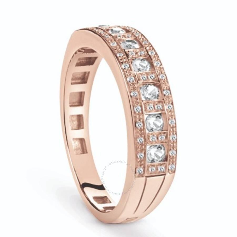 Damiani Belle Epoque 18k Rose Gold Diamond Ring