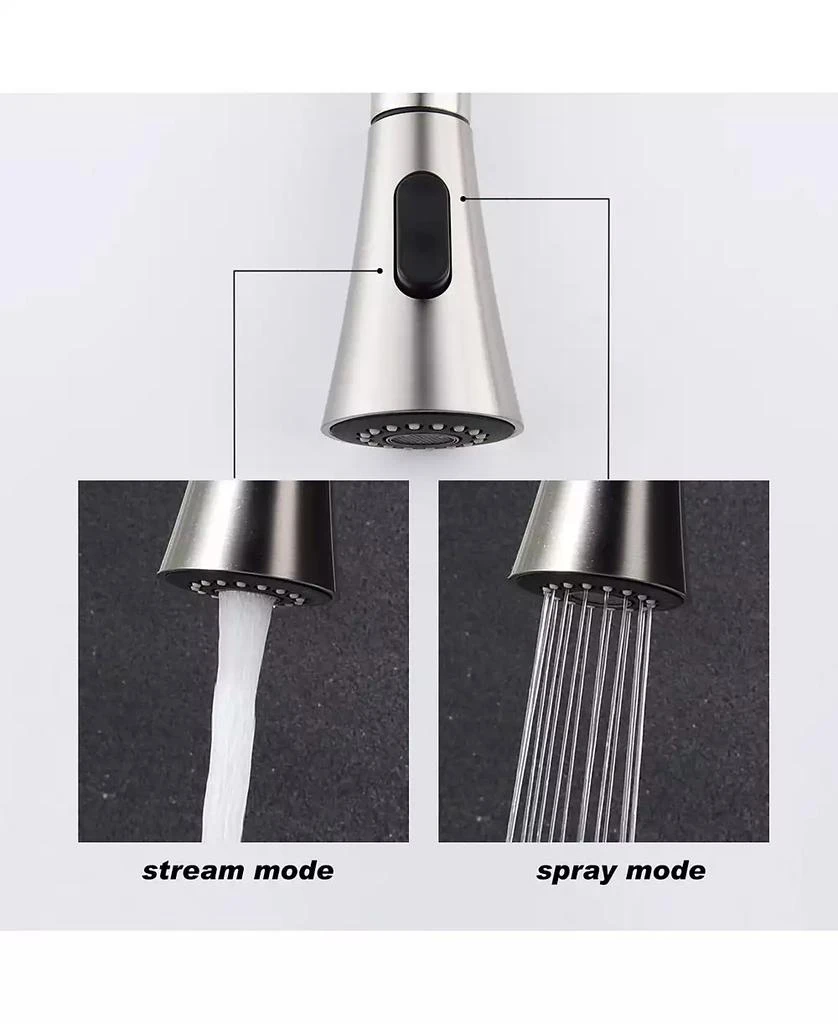 Flynama Kitchen Faucet with Pull Out Spraye 6