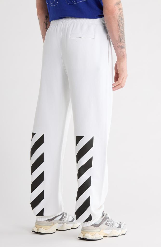 Off-White Diag Helvetica Slim Sweatpants
