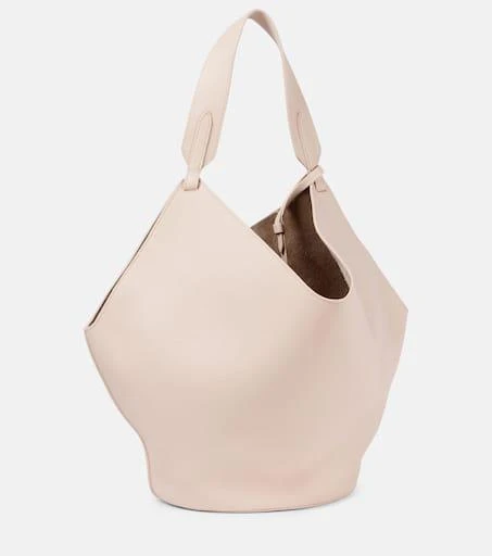 Khaite Lotus Medium leather tote bag 4