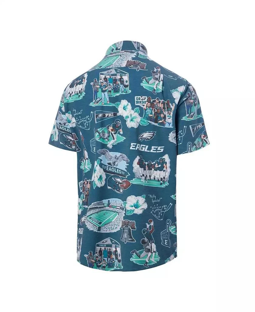 Reyn Spooner Men's Kelly Green Philadelphia Eagles Scenic Button-Down Shirt 3
