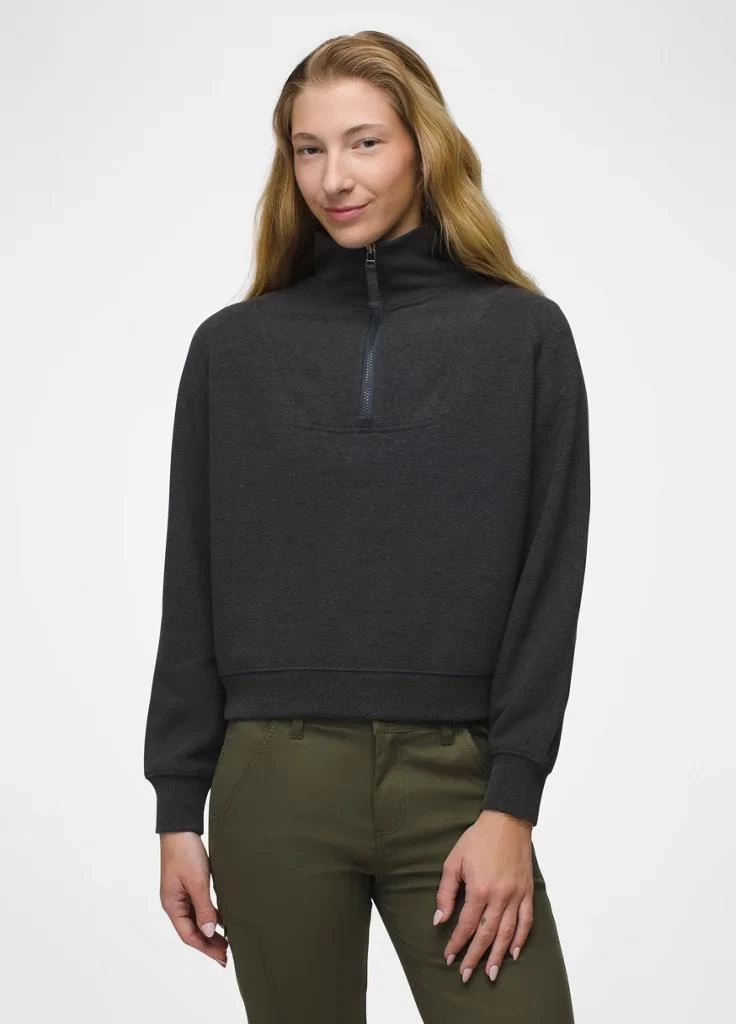 Prana Womens prAna Cozy Up Pullover - Charcoal 1