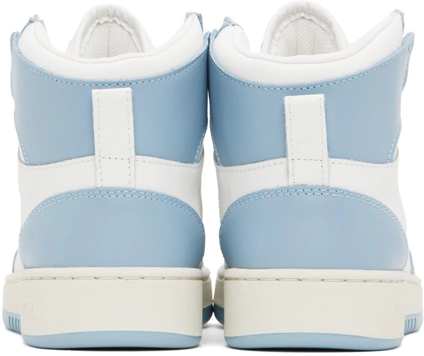 Axel Arigato White & Blue Dice Hi Sneakers 2