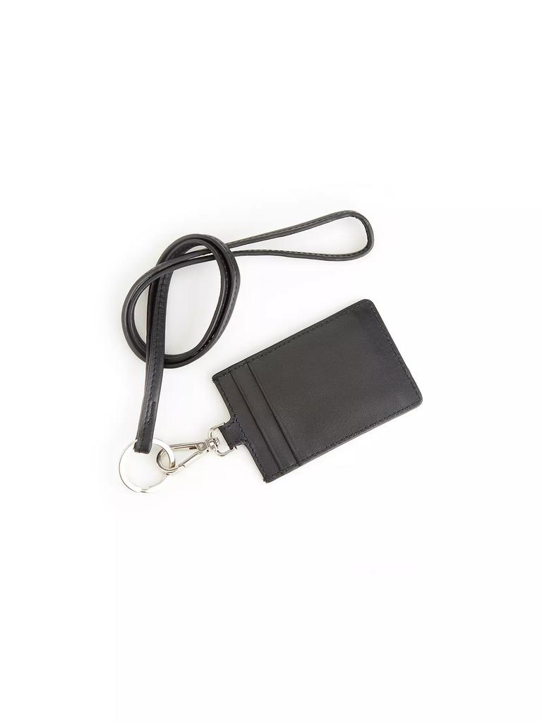 Royce New York Leather Lanyard ID Holder