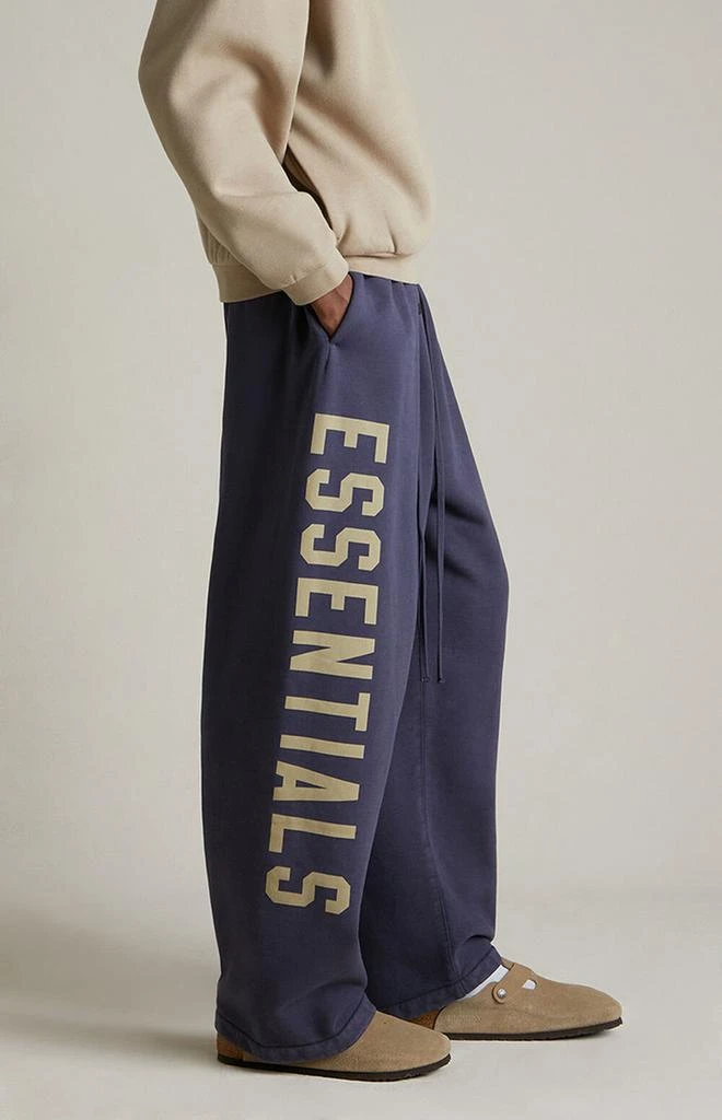 Essentials Marine Heavy Fleece Relaxed Sweatpants 4