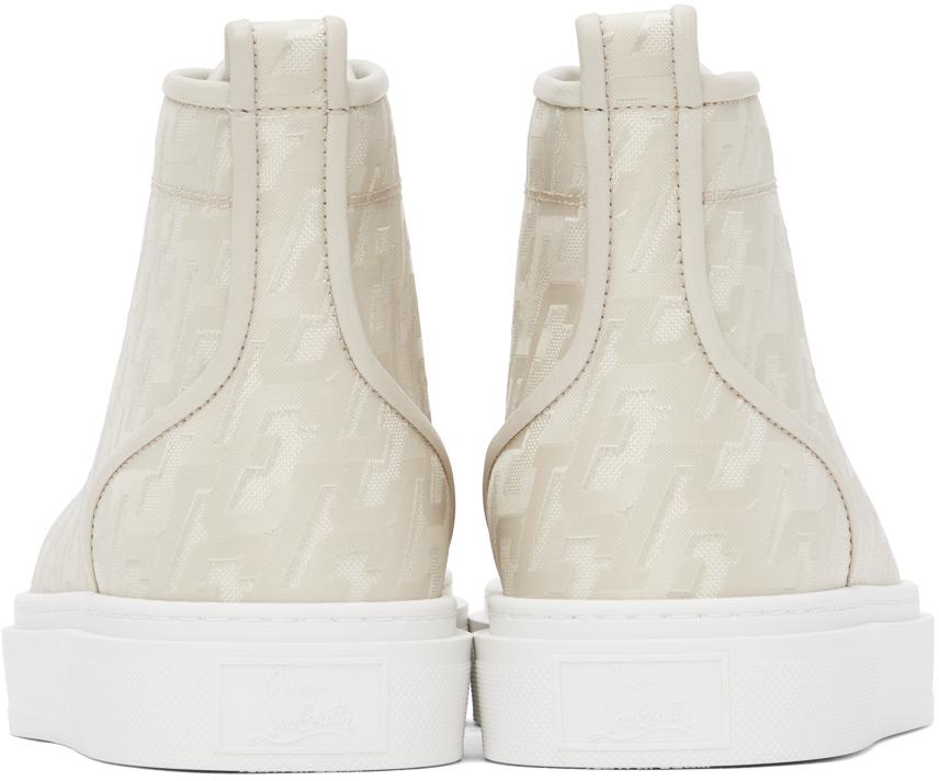 Christian Louboutin Beige Adolon Sneakers