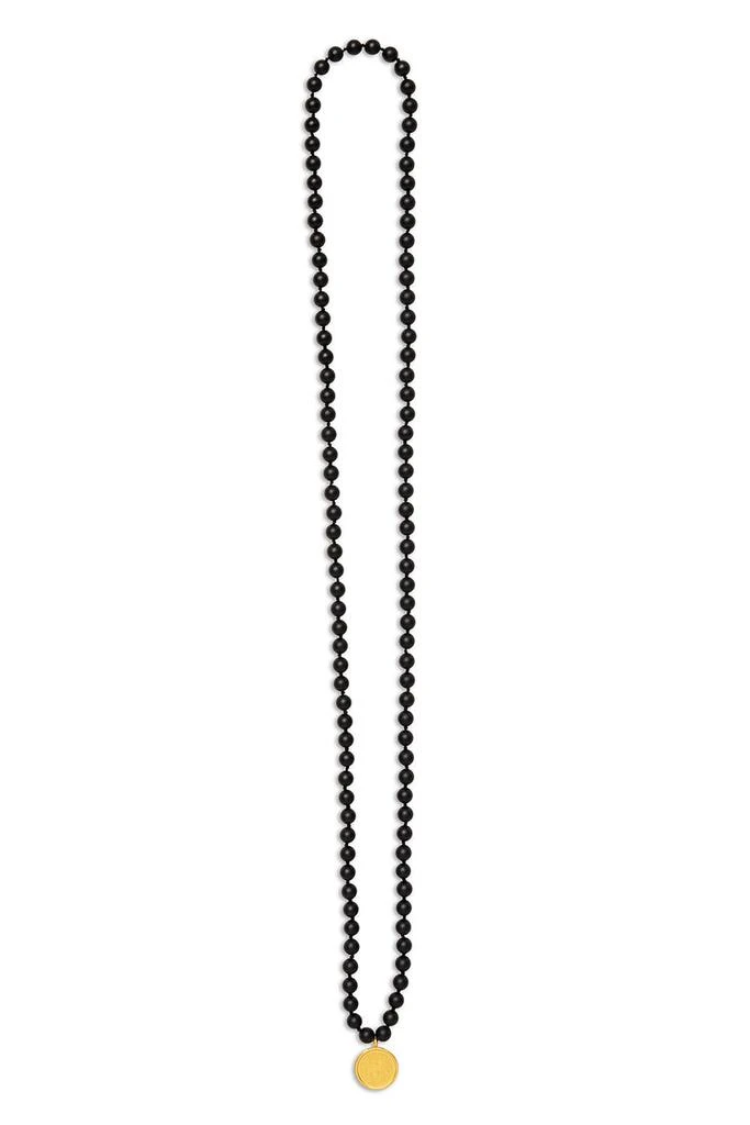 Alo Black Onyx Mala Necklace 3