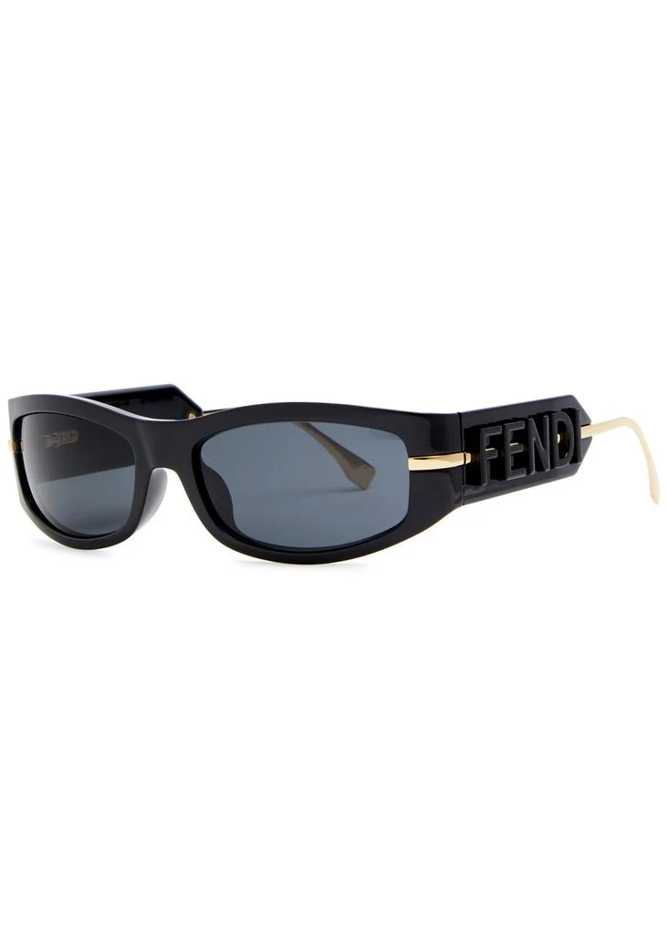 Fendi Fendigraphy rectangle-frame sunglasses 1