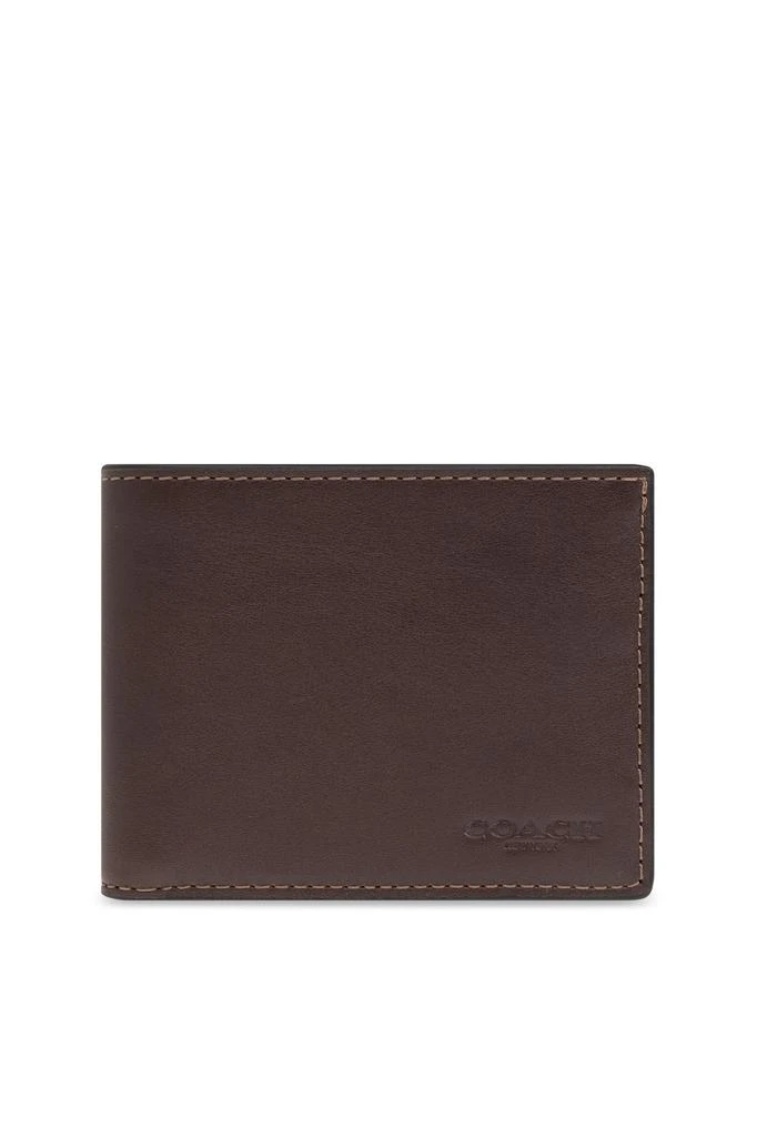 Coach Coach Logo Embossed Slim Billfold Wallet 1