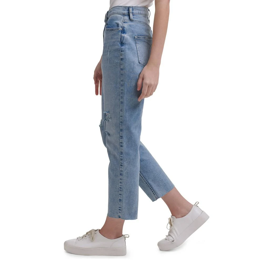 Calvin Klein High-Rise Distressed Ankle Jeans 5
