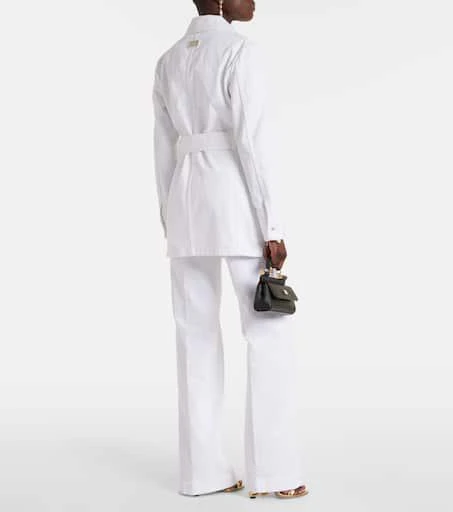 Dolce
Gabbana Belted denim jacket 3