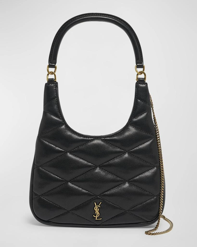 Shop Sade Mini YSL Hobo Bag in Quilted Lambskin on Sale at